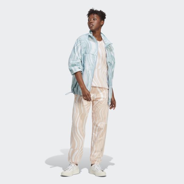 Adidas By Stella Mccartney T-shirt Graphique Truecasuals Rose Poudré Mode