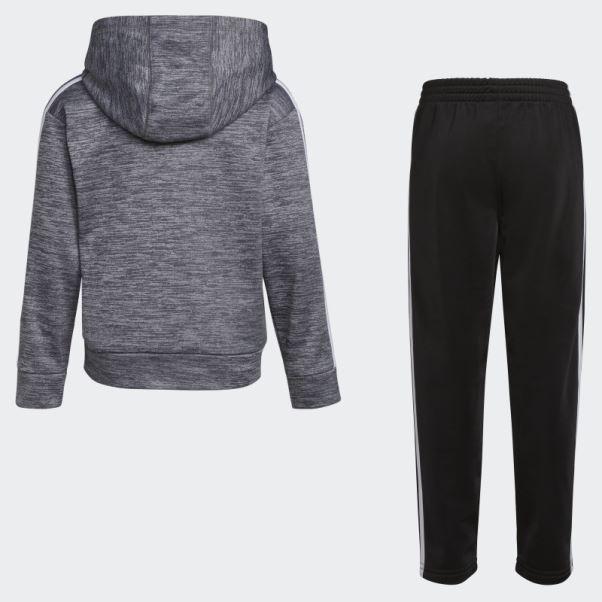 Adidas Ensemble Sweat à Capuche Et Pantalon En Aluminium