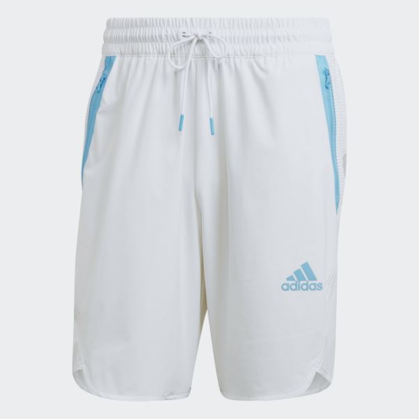 Short Adidas Blanc Conçu Pour Les Jours De Match