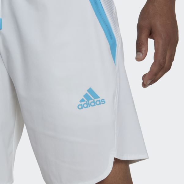 Short Adidas Blanc Conçu Pour Les Jours De Match