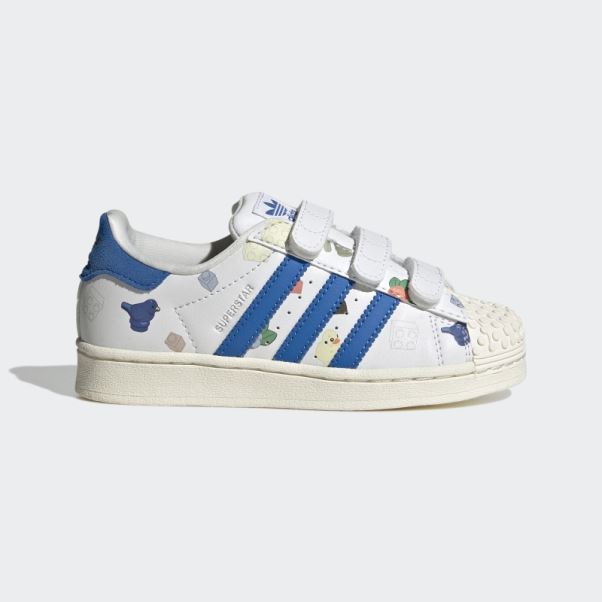 Adidas Superstar X Lego Blanc