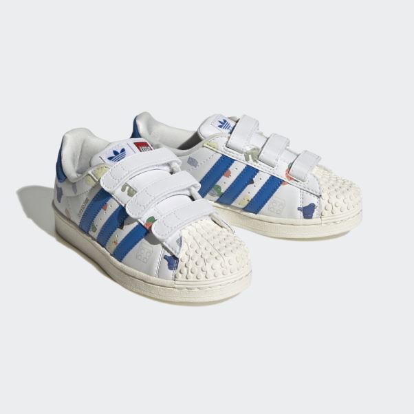 Adidas Superstar X Lego Blanc