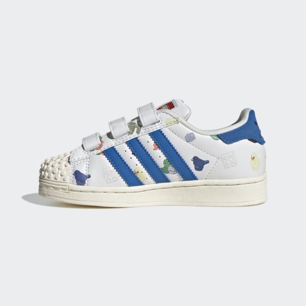 Adidas Superstar X Lego Blanc
