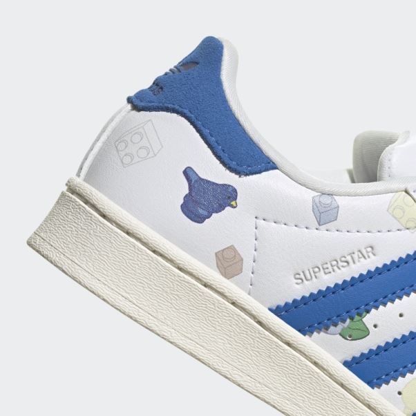 Adidas Superstar X Lego Blanc