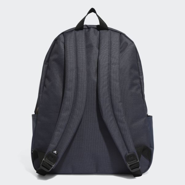 Sac à Dos Adidas Classic 3 Bandes Bleu Marine