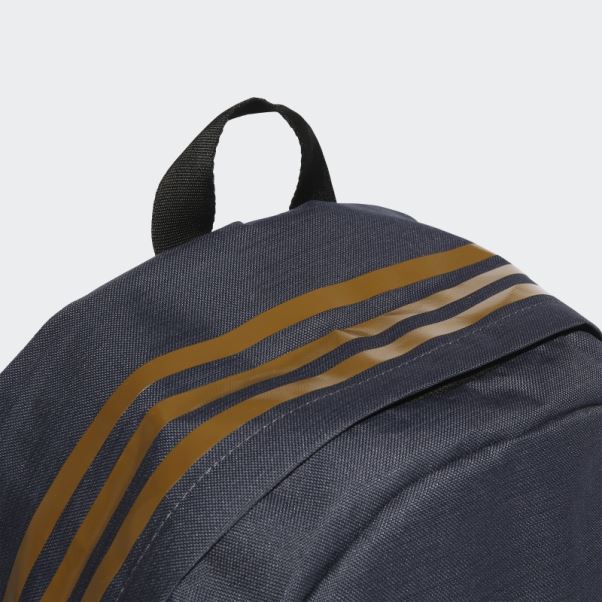 Sac à Dos Adidas Classic 3 Bandes Bleu Marine