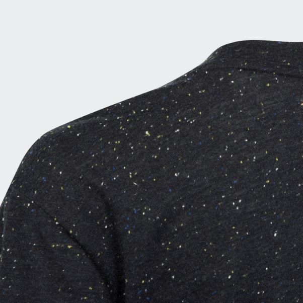 Tee Shirt Adidas Future Icon Winners Noir Melange