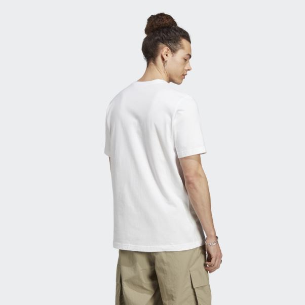 T-shirt Adidas Icone London City Originals Blanc
