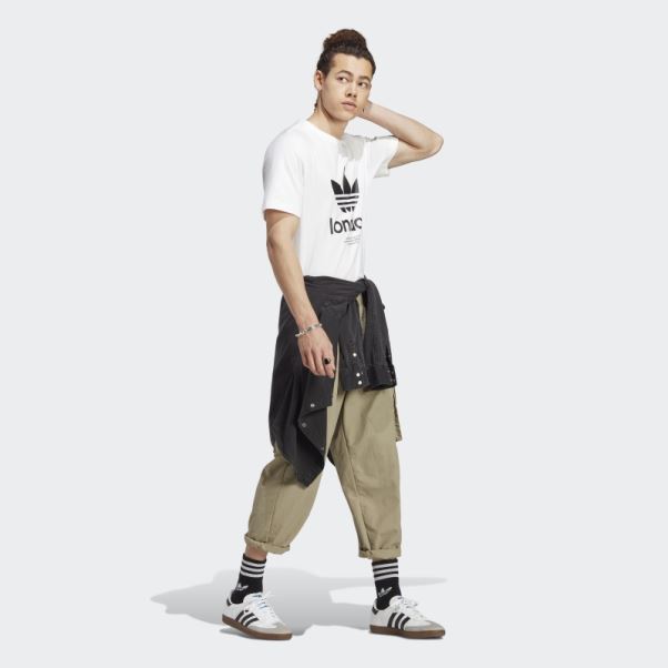 T-shirt Adidas Icone London City Originals Blanc