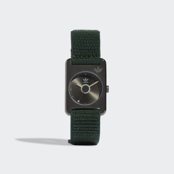 Montre Adidas Retro Pop One Gris Acier Mat