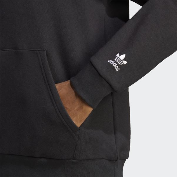 Graphisme Hack The Elite Sweat à Capuche Noir Adidas