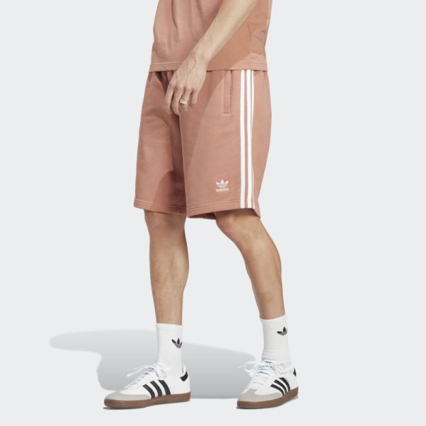 Short De Survêtement à 3 Bandes Adicolor Classics Terre Battue Adidas