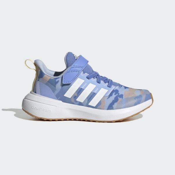 Chaussures Fortarun 2.0 Cloudfoam élastiques à Lacets Bleu Adidas