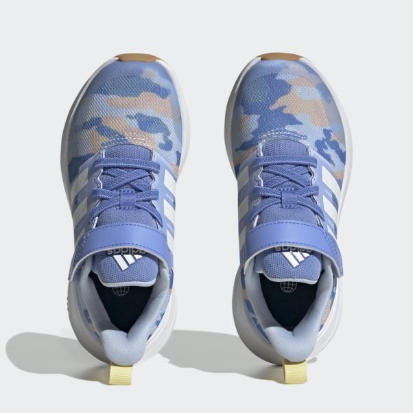 Chaussures Fortarun 2.0 Cloudfoam élastiques à Lacets Bleu Adidas