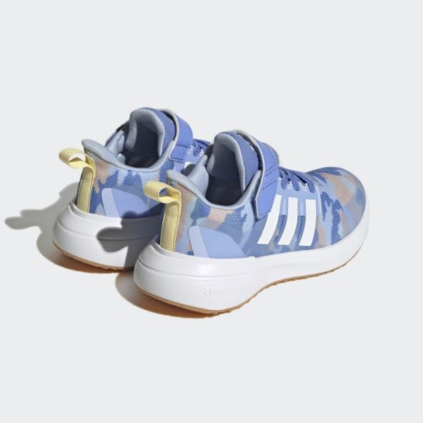 Chaussures Fortarun 2.0 Cloudfoam élastiques à Lacets Bleu Adidas