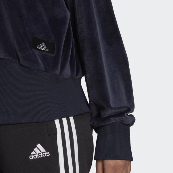 Encre Sweat Adidas Holidayz Confortable En Velours