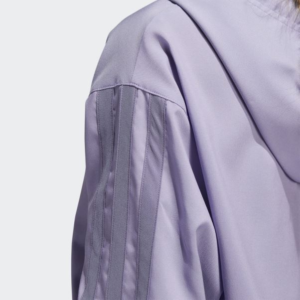 Adidas Hoop York City Sweat à Capuche Lilas