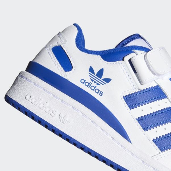 Adidas Forum Low Chaussures Blanc/bleu Royal