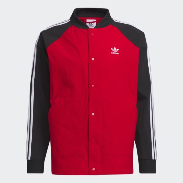 Veste Tissée Sst Adidas écarlate