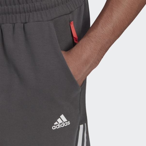 Short De Sport Aeroready Motion Gris Adidas
