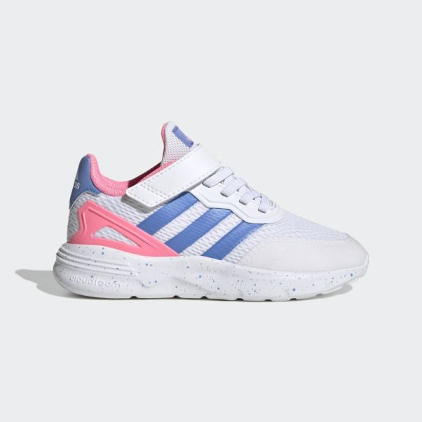 Chaussures Adidas Nebzed Elastic Lace Top Blanc