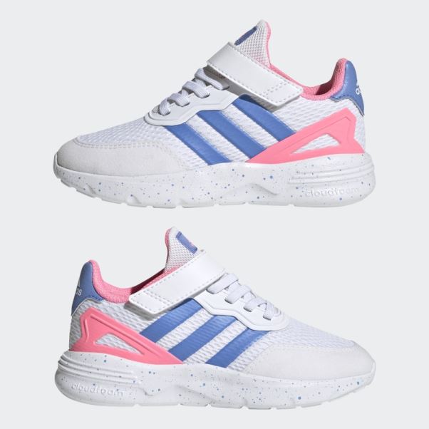 Chaussures Adidas Nebzed Elastic Lace Top Blanc