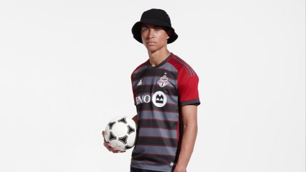 Maillot Domicile Authentique Toronto Fc 23/24 Gris Uni Adidas