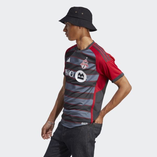 Maillot Domicile Authentique Toronto Fc 23/24 Gris Uni Adidas