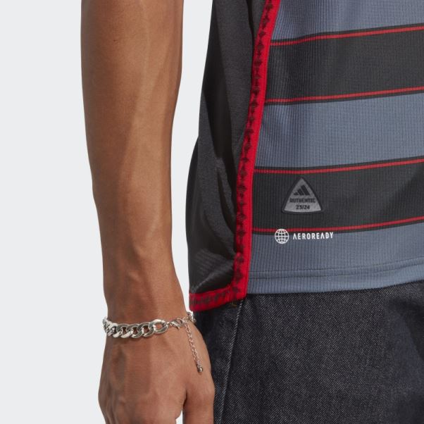 Maillot Domicile Authentique Toronto Fc 23/24 Gris Uni Adidas
