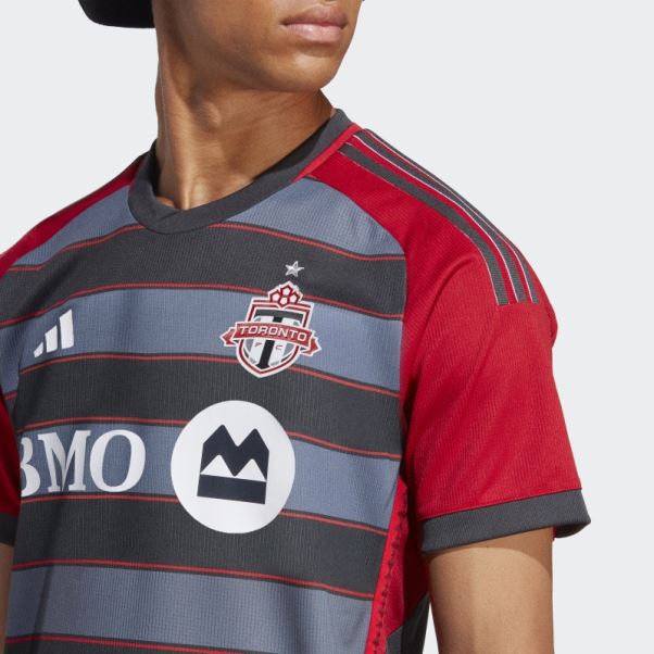 Maillot Domicile Authentique Toronto Fc 23/24 Gris Uni Adidas