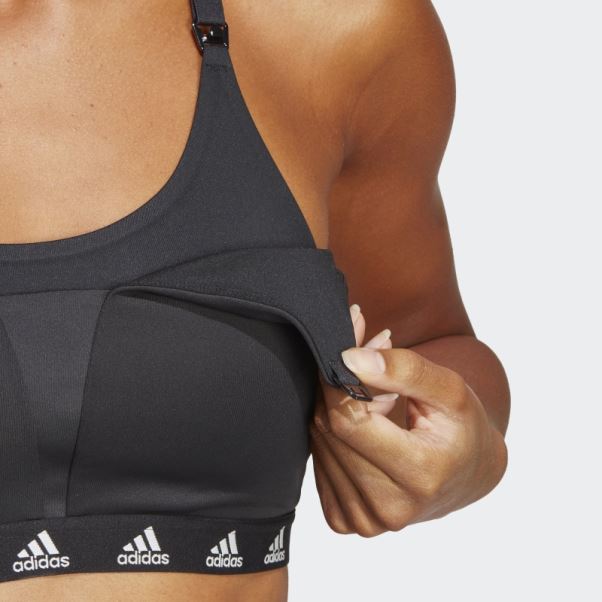 Soutien-gorge D'allaitement Léger Noir Adidas