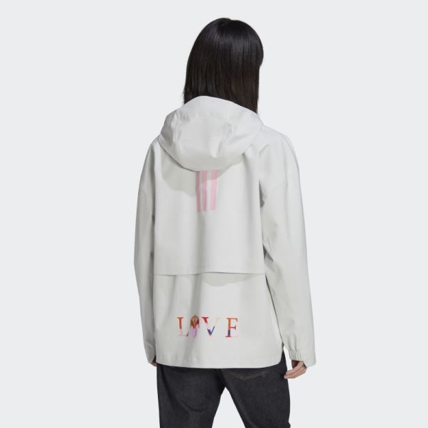 Veste Belgium Myshelter Blanc Adidas