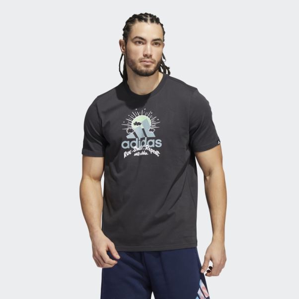 Monde De Carbone D'adidas T-shirt De Course Chaud