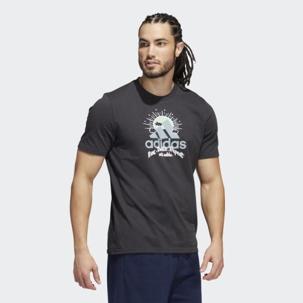 Monde De Carbone D'adidas T-shirt De Course Chaud