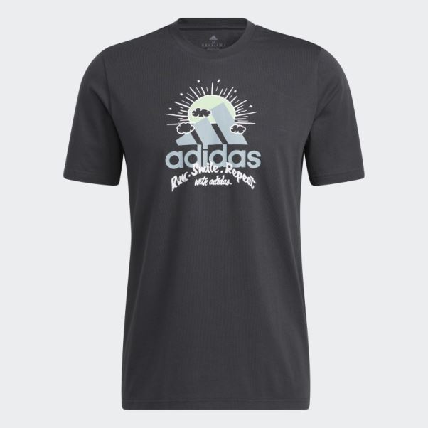 Monde De Carbone D'adidas T-shirt De Course Chaud