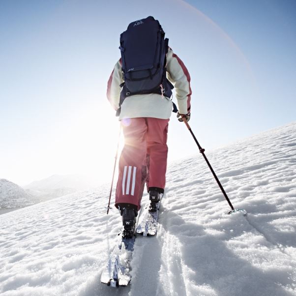 Pantalon De Snow Adidas Terrex 3 Couches En Nylon Post-consommation Rouge