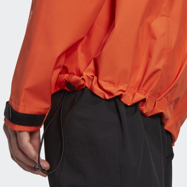 Veste De Pluie Adidas Orange Terrex Xperior Gore-tex Paclite