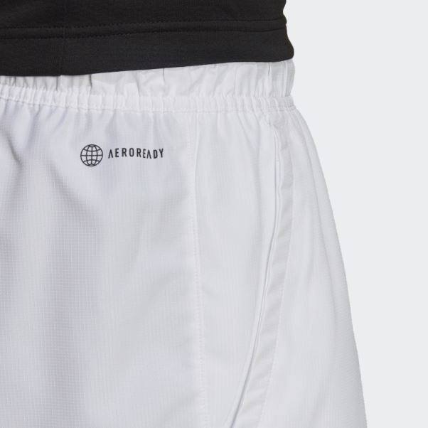 Short De Tennis Adidas Club Blanc