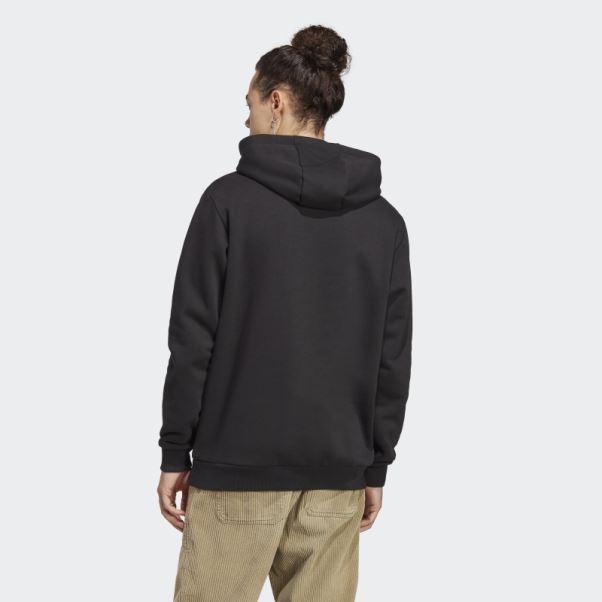 Sweat à Capuche Adidas Icone Paris City Originals Noir