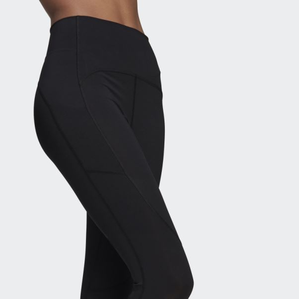 Adidas By Stella Mccartney Truepurpose Training 7/8 Leggings Noir Chaud