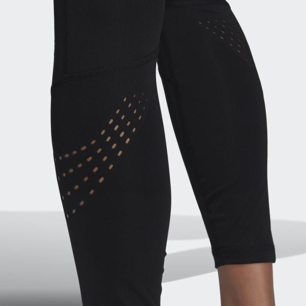 Adidas By Stella Mccartney Truepurpose Training 7/8 Leggings Noir Chaud