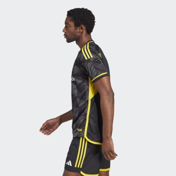 Maillot Adidas Columbus Crew 23/24 Extérieur Authentique Noir