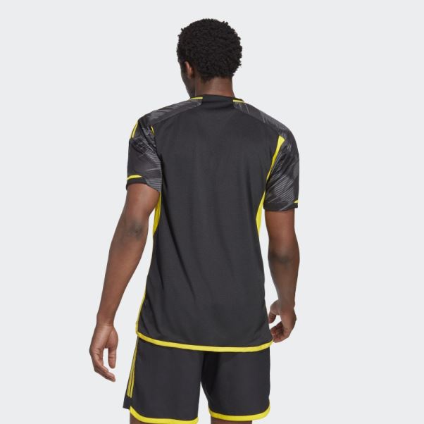 Maillot Adidas Columbus Crew 23/24 Extérieur Authentique Noir