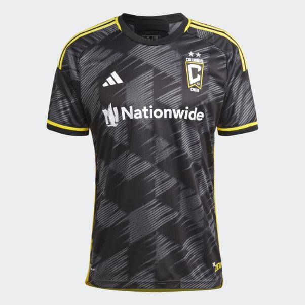 Maillot Adidas Columbus Crew 23/24 Extérieur Authentique Noir