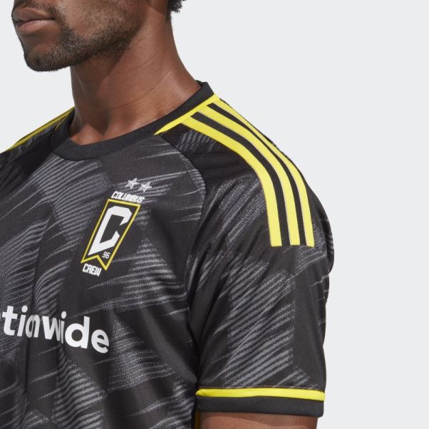 Maillot Adidas Columbus Crew 23/24 Extérieur Authentique Noir