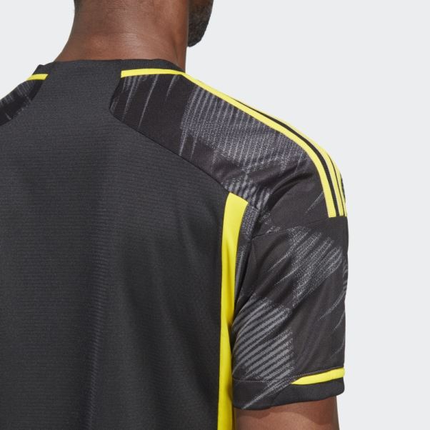 Maillot Adidas Columbus Crew 23/24 Extérieur Authentique Noir