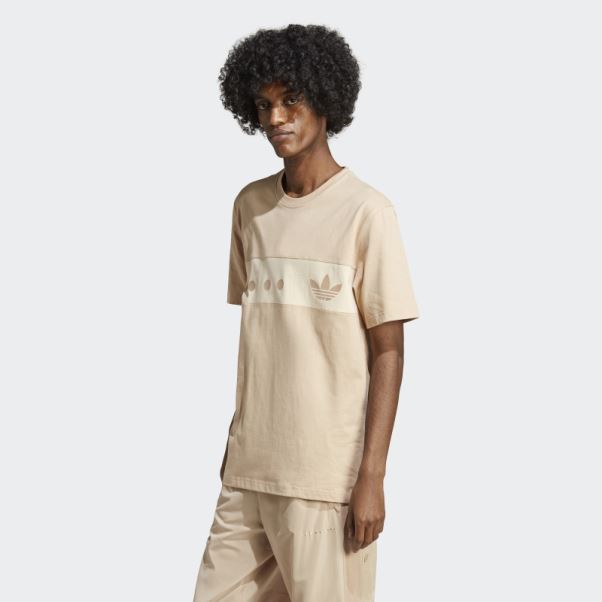 Adidas Rifta City T-shirt Garçon Beige