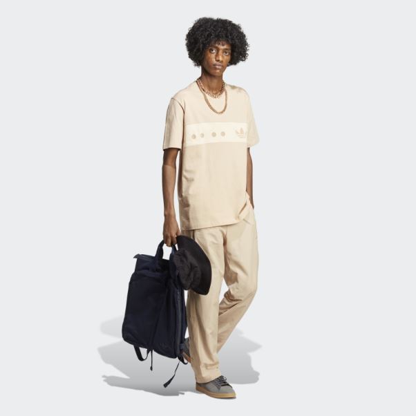 Adidas Rifta City T-shirt Garçon Beige