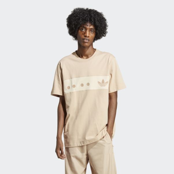 T-shirt Rifta City Garçon Beige Adidas