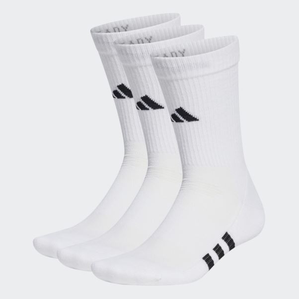 Chaussettes Mi-mollet Adidas Performance Blanches 3 Paires